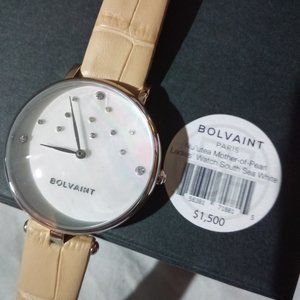 Bolvaint Nu’utea Mother-of-Pearl Ladies’ Watch – South Sea White